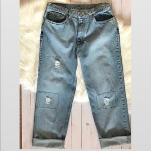 POLO| RALPH LAUREN- Deconstructed Boyfriend Jeans